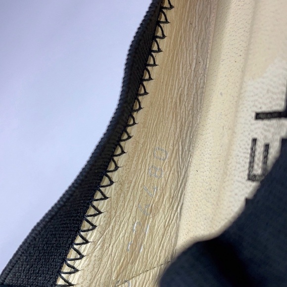 CHANEL CC Metallic 2 Tone Ballerina Flats - 7.5 - Picture 10 of 12